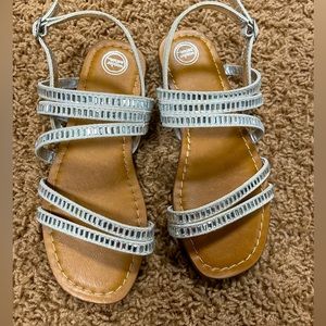 NWOT little girl sandals size 13